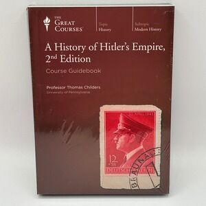 The Great Courses A History of Hitlers Empire 2nd Ed Course Guidebook‎ DVD NEW